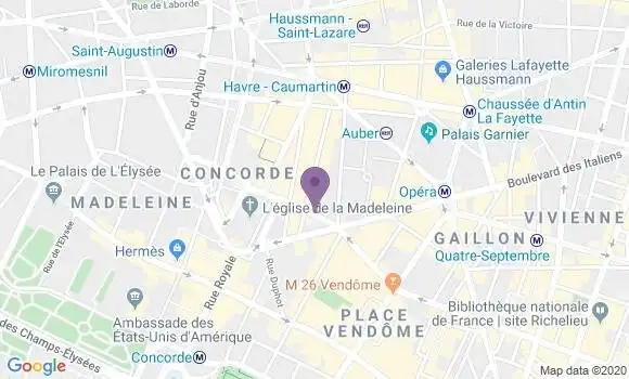 Localisation Mtre Boullier Camille
