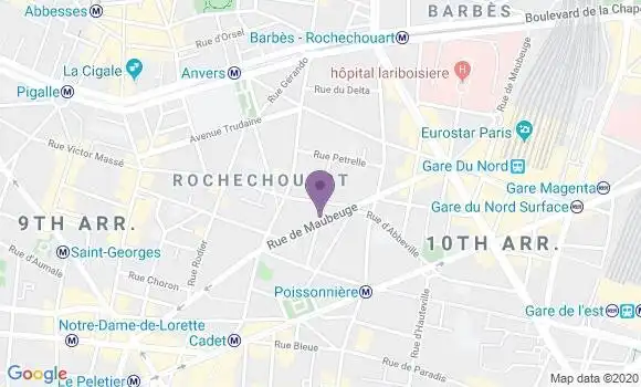 Localisation Mtre Brocard Lucie
