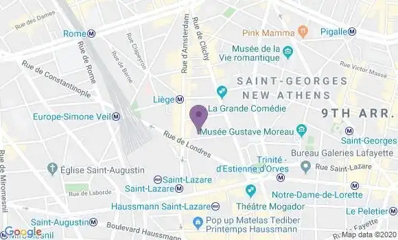 Localisation Mtre Calinon Lucille