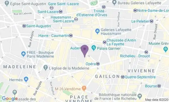 Localisation Mtre Carrega Marion