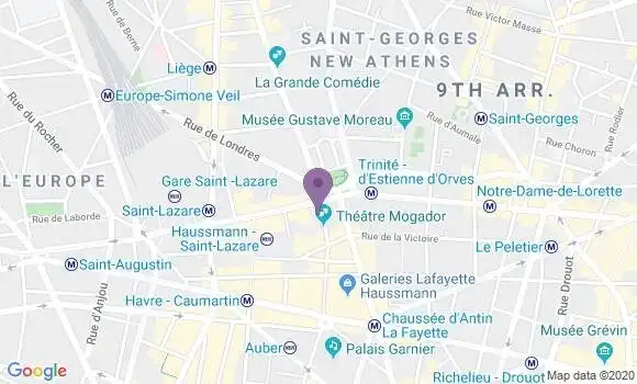 Localisation Mtre Coll Claire Aurore