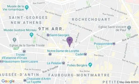 Localisation Mtre Danan Leslie