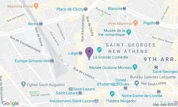 Localisation Mtre Dandois Brice
