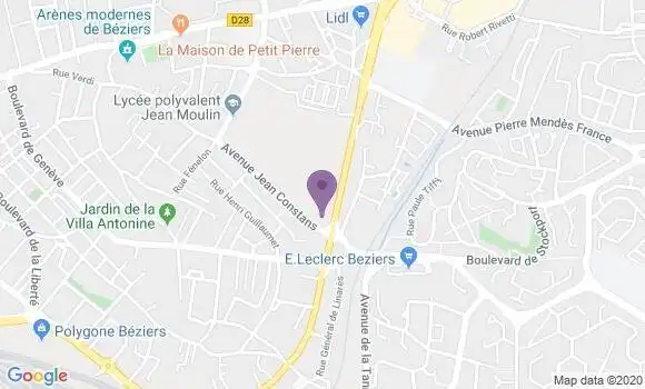 Localisation Mtre Portes Laurent