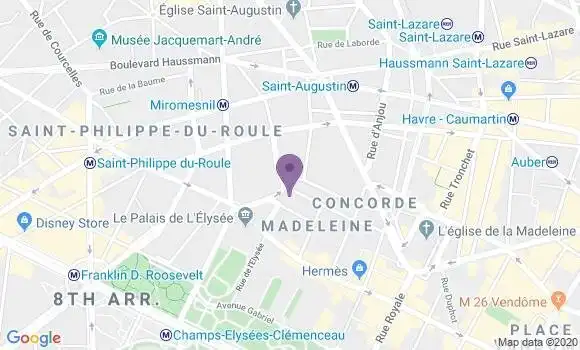 Localisation Mtre Desaint Benjamin