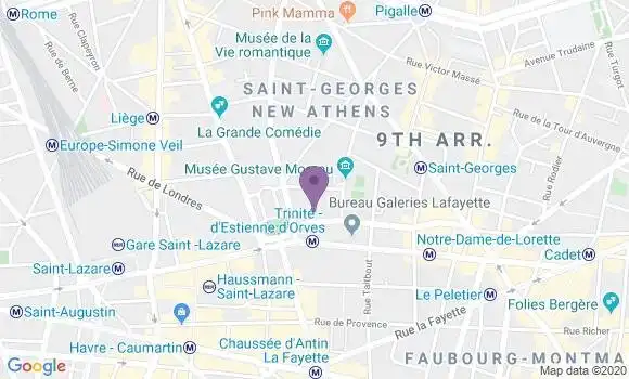 Localisation Mtre Dumenil Gabriel