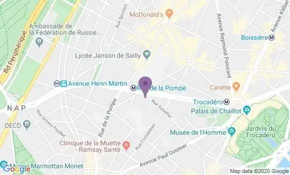 Localisation Mtre Magnin Florence