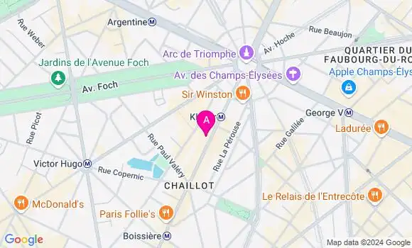 Localisation Mtre Milovanovitch Fanny