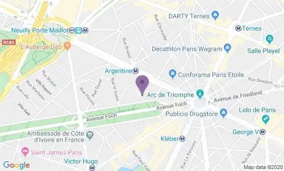 Localisation Mtre Moate Besma
