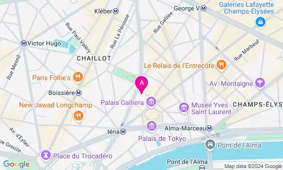 Localisation Mtre Morier Pauline