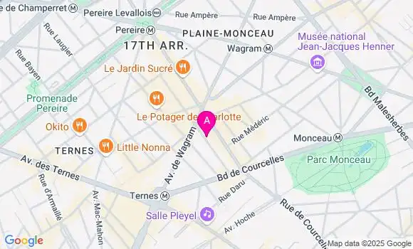 Localisation Mtre Martin Charles Elie