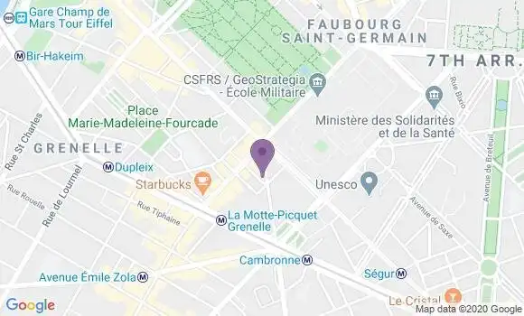 Localisation Mtre Mechiche Harold