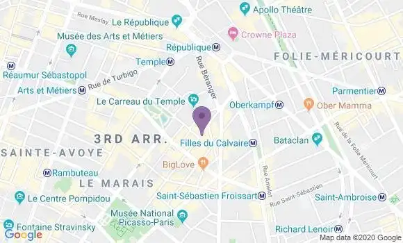 Localisation Mtre Michel Olivier