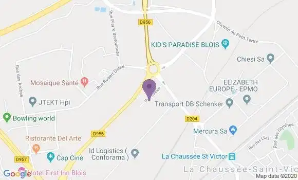 Localisation Mtre Courtot Isabelle