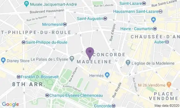 Localisation Mtre Monteiro Elodie