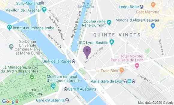 Localisation Mtre Ducros de Lafarge de Romefort Véronique
