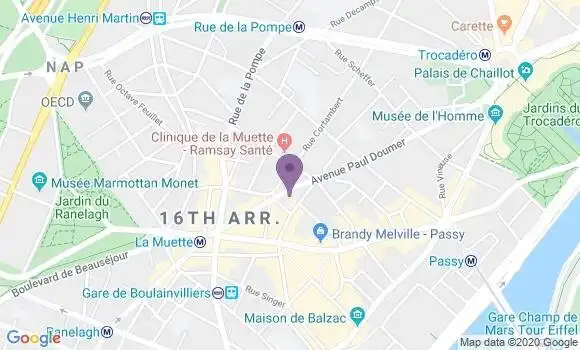 Localisation Mtre Lalanne Gobet Catherine