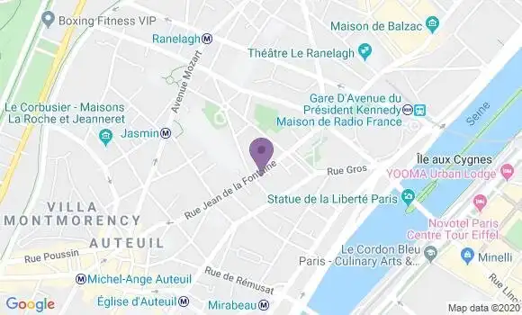 Localisation Mtre Lanfray Mathieu Catherine