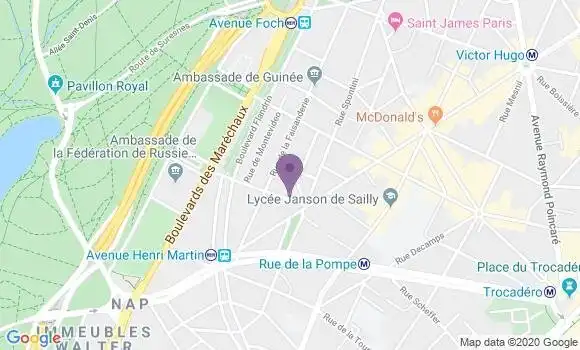 Localisation Mtre Laventurier Matthieu