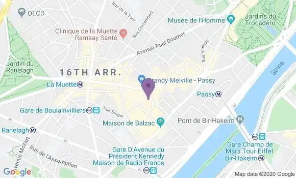 Localisation Mtre Le Go Clotilde