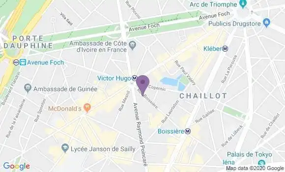 Localisation Mtre Leite Aurélie