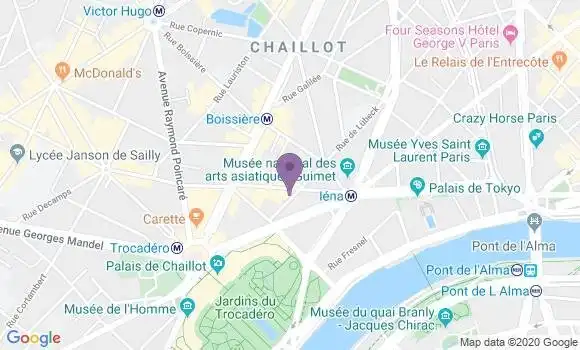 Localisation Mtre Llurens Maximilien