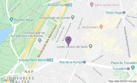 Localisation Mtre Lohard Julie