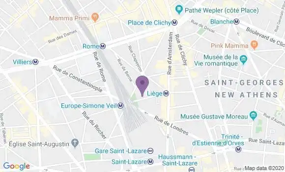 Localisation Mtre Laguian Marie