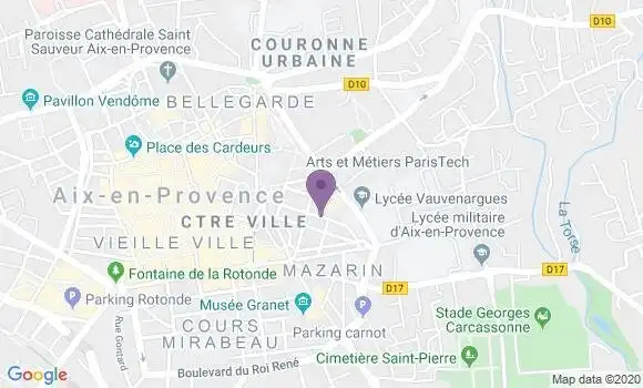 Localisation Mtre Bregi Jean François