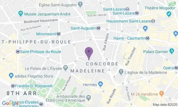 Localisation Mtre Lautier Camille