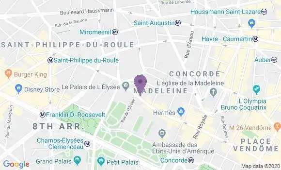 Localisation Mtre Le Carquet Mélanie