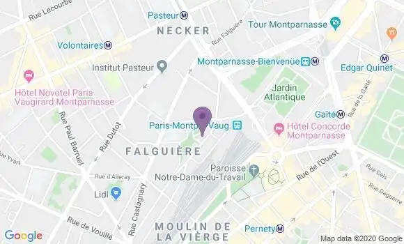 Localisation Mtre Dufrene Gérard
