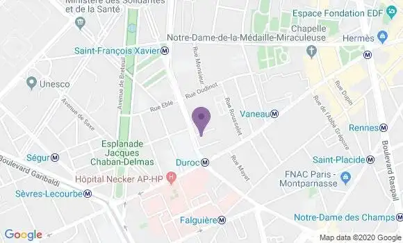 Localisation Mtre Dugal Jean Pierre