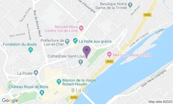 Localisation Mtre Vizinho Joneau Angela