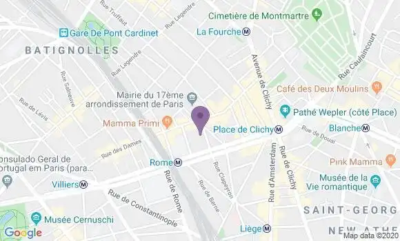 Localisation Mtre L