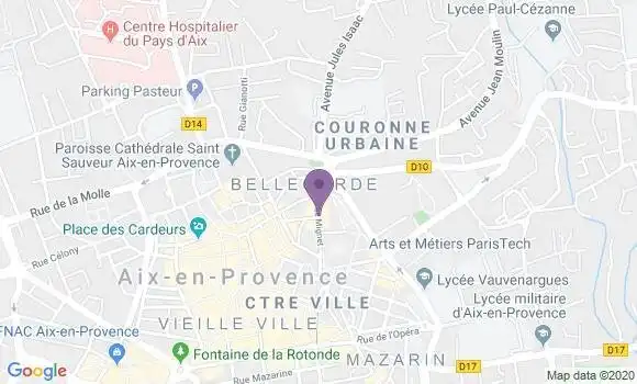 Localisation Mtre Bruna Claire