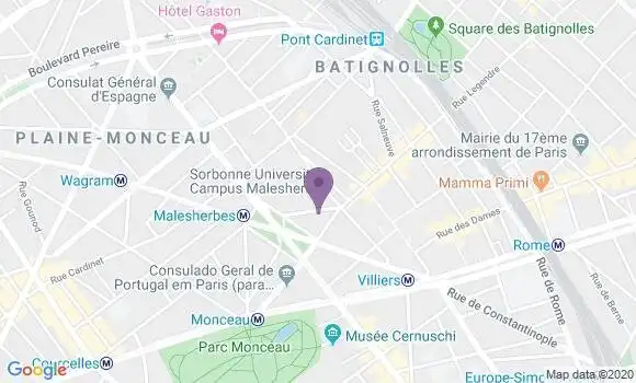 Localisation Mtre Lopes Isabel