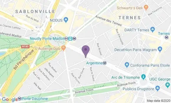 Localisation Mtre De Freitas Daniel