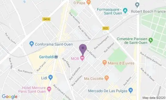 Localisation Mtre Amado Nathalie
