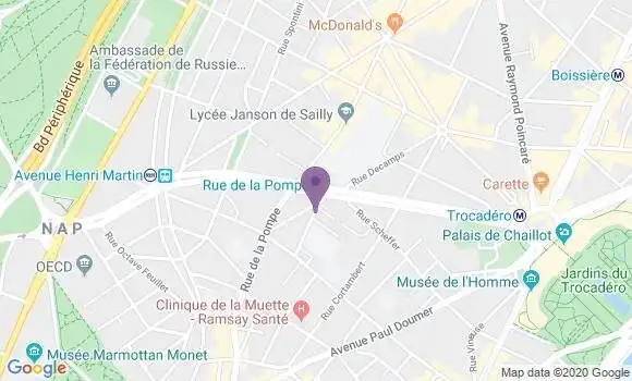 Localisation Mtre Djuric Sylvie