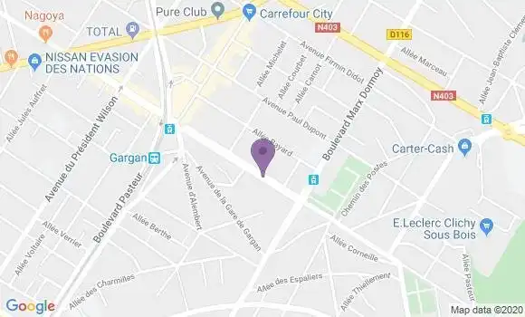 Localisation Mtre Asselin Cyril