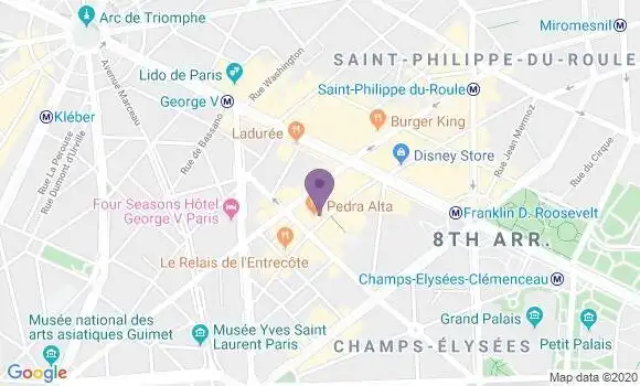 Localisation Mtre Debas Hugo