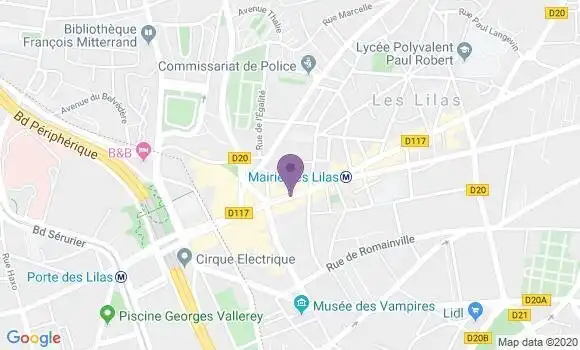 Localisation Mtre Balbo Pascale