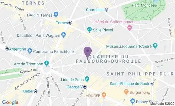 Localisation Mtre Deltour Anthony