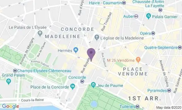 Localisation Mtre Deroux Guillaume