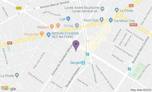 Localisation Mtre Baquet Thierry