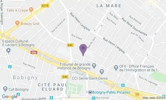 Localisation Mtre Barbier Audouze Marie Françoise