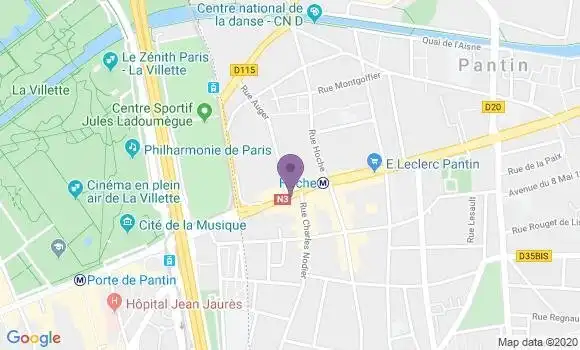 Localisation Mtre Beckers Maude
