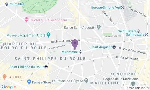 Localisation Mtre Dubarry Amanda