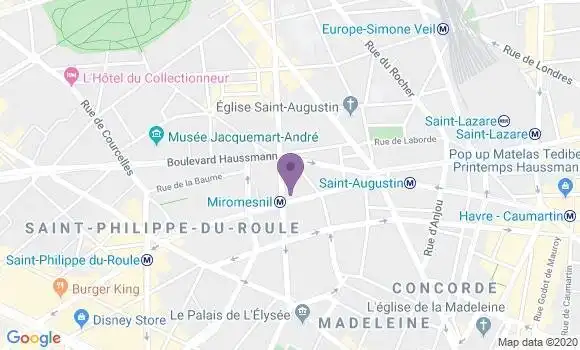 Localisation Mtre Ducrot Louis